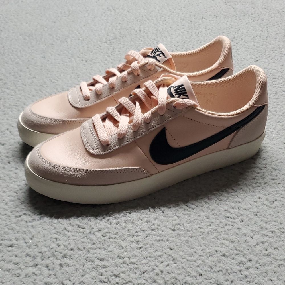 Nike Kid's Killshot 2 Blush Pink Low-Top Sneakers with Black Swoosh Size 6.5Y